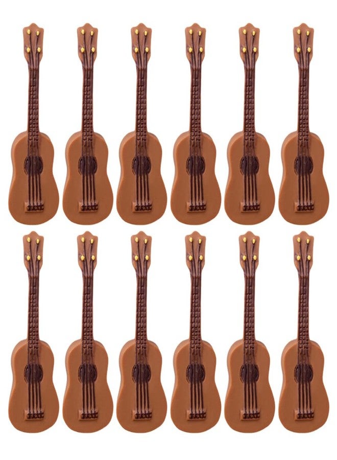 JOINPAYA 25Pcs Miniature Guitar Models - Resin Small House Musical Instruments for Party, Collectibles, Gifts - 1.37 * 0.51 * 0.19Inch - Image 4